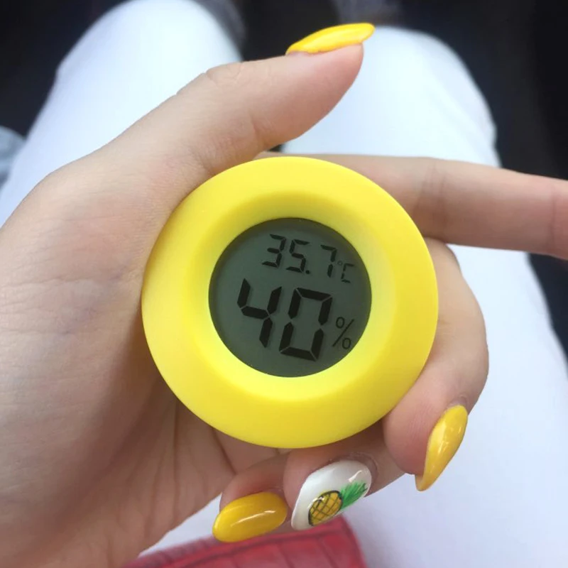 

1pcs Random color Inpelanyu High LCD Digital Thermometer Hygrometer Temperature Humidity Meter
