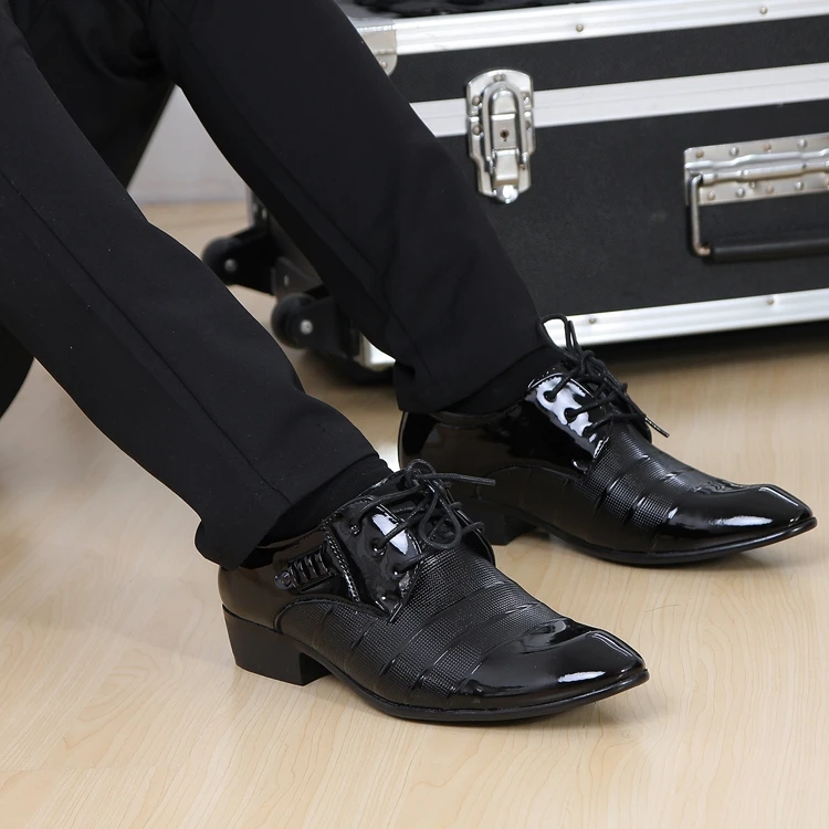 new arrival men shoes business suit male leather shoes party wedding