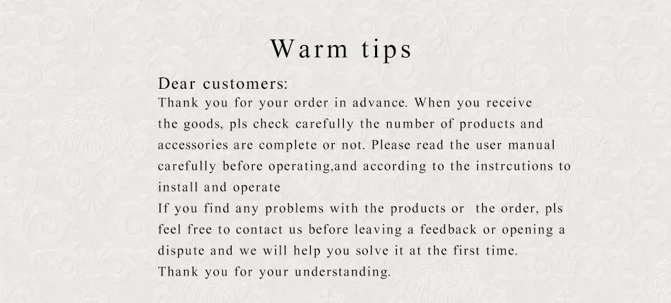 warm tips 