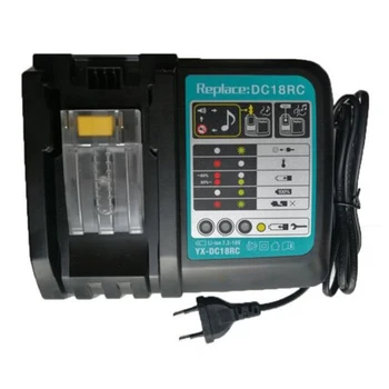 

Dc18Rct Replacement Li-Ion Battery Charger 6A Charging Current For Makita 14.4V 18V Bl1830 Bl1430 Bl1850 Dc18Rc Dc18Ra Power T