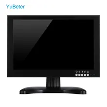 YuBeter монитор для CCTV DVR AHD камера видео тестер цветной автомобильный монитор СВЕТОДИОДНЫЙ Дисплей 1920x1200 видеомонитор HDMI, VGA, BNC AV вход USB 10 дюймов