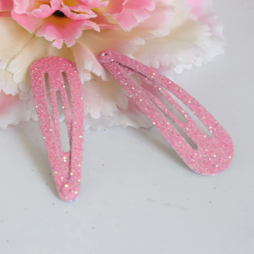 12pcs/lot Gradient glitter women 's headwear Hair Snap Clips Christmas gifts bobby pin accessories hairgrips Barrettes hairpins