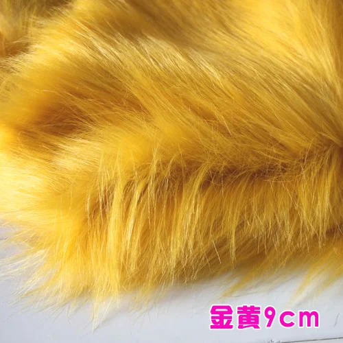 

New Plain Faux Fur 90 mm soft pile ideal for Clothing, cosplay garments throws Fabric 58" Wide C5023