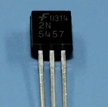5PCS 2N5457 2N5457G TO-92 JFET N-Channel Transistor | Электроника