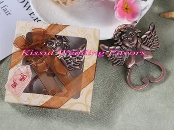 

(20 Pieces/lot) Baby shower favors of Heart Shaped Cherub Bottle Opener Baby favors for Baby birthday Party Favors