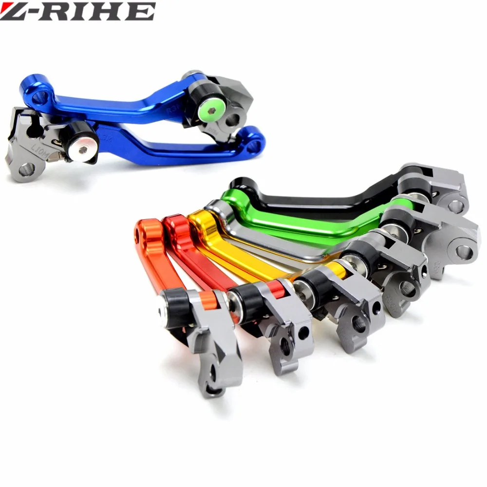 Поворотный складной рычаг тормоза сцепления CNC для внедорожника YAMAHA YZ/YZF 250 EXC 450