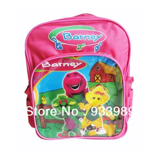 barney bookbag