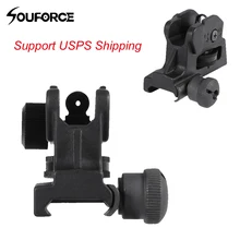 Съемные двойные отверстия A2 для заднего вида подходит для 20 мм крепления всех плоских топов пистолет винтовка прицел Аксессуары для охоты прицел