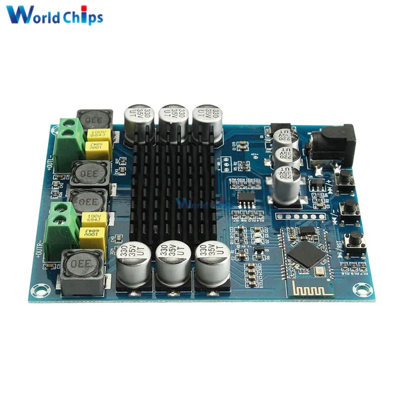 2-Pack TPA3116D2 Digital Amplifier Board - 2x50W Stereo, 5V-24V DC, For DIY Speakers & Home Audio