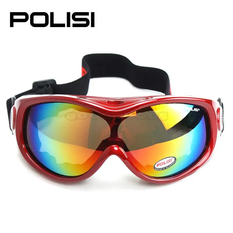 POLISI, зимние очки для сноуборда, для мужчин и женщин, противотуманные линзы, UV400, лыжные очки, для улицы, снегоходы, скейт, очки, 8 цветов