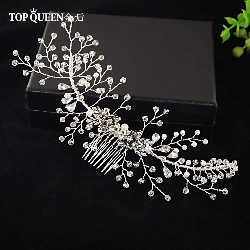 TOPQUEEN Many Style Hair decoration wedding comb bridal hair accessories bridal hair comb hair accessories headbands