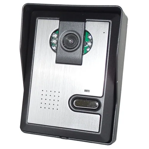 2V1 7 дюймов ЖК-дисплей Дисплей Беспроводной видео-телефон двери двухстороннее домофон Системы