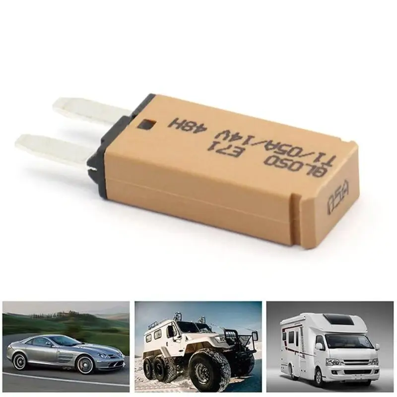 Auto Car Resettable Fuse Circuit Breaker 5A/7.5A/10A/15A/20A/25A/30A 14V DC S/M Size For Auto Car car fuses kit,circuit breaker,resettable fuse