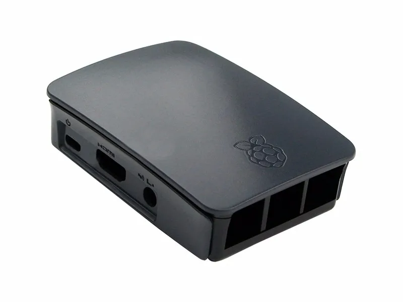 Raspberry Pi 3 ABS Чехол черный корпус абс коробка оболочка пластиковый корпус также совместим с Raspberry Pi 2 с бесплатной доставкой