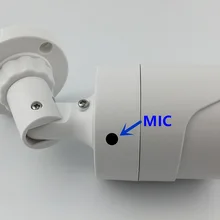 5.0MP 4.0MP 3.0MP 2.0MP IP пластиковая цилиндрическая камера с интегрированным микрофоном аудио XM550AI+ SC335E 2592*1944 2560*1440 IRC ONVIF CMS XMEYE