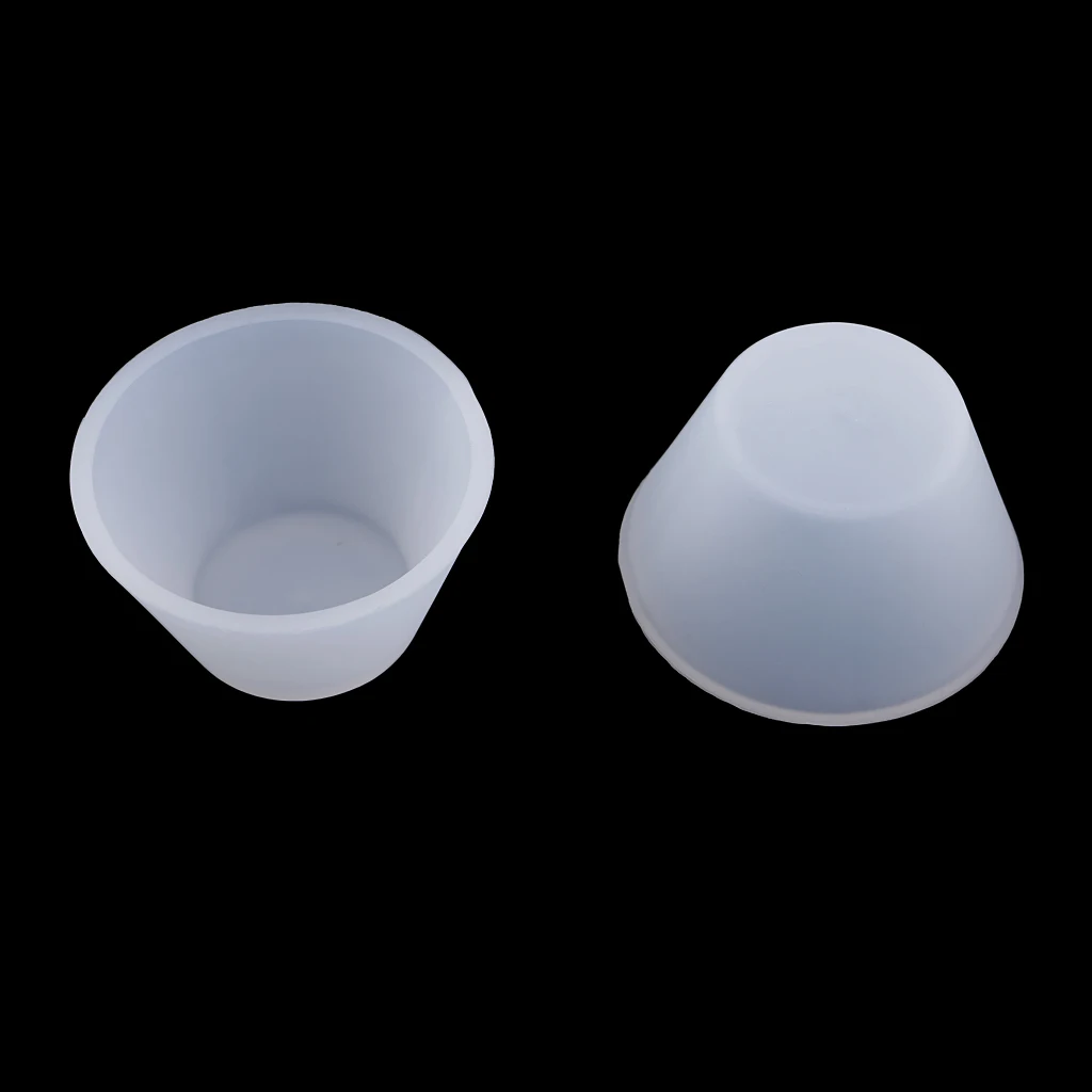 Assorted Clear Silicone Reusable Mixing Measuring Cups Liquid epoxy Resin Distribution Hobby Casting Jewelry Making DIY Tools