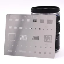 IC ремонт BGA Rework Reball реболлинг трафареты для iPhone X 8 Plus 7 6 Plus шаблон ремонт мобильного телефона инструменты прямого нагрева