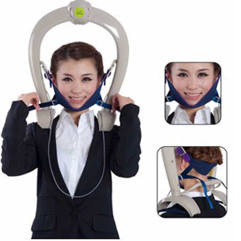 

Neck Support Brace Cervical Traction Pillow Massager Relax Tight Muscles Headaches Tension Shoulder Head Massager relaxation