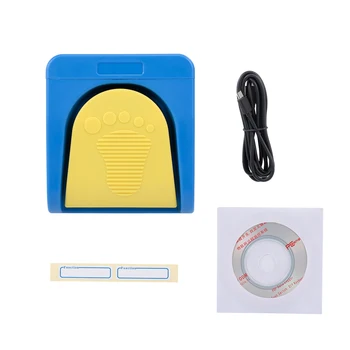 

Wireless BT Foot Pedal Single Switch One Key Customized Keyboard Mouse Video Game HID Control PC Mac for Tablet Smartphone