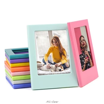 

Magnetic Photoframe Mini Colorful DIY Magnetic Photo Frame Fridge Refrigerator Magnet Picture Frame for Holding 3 Inch Photos