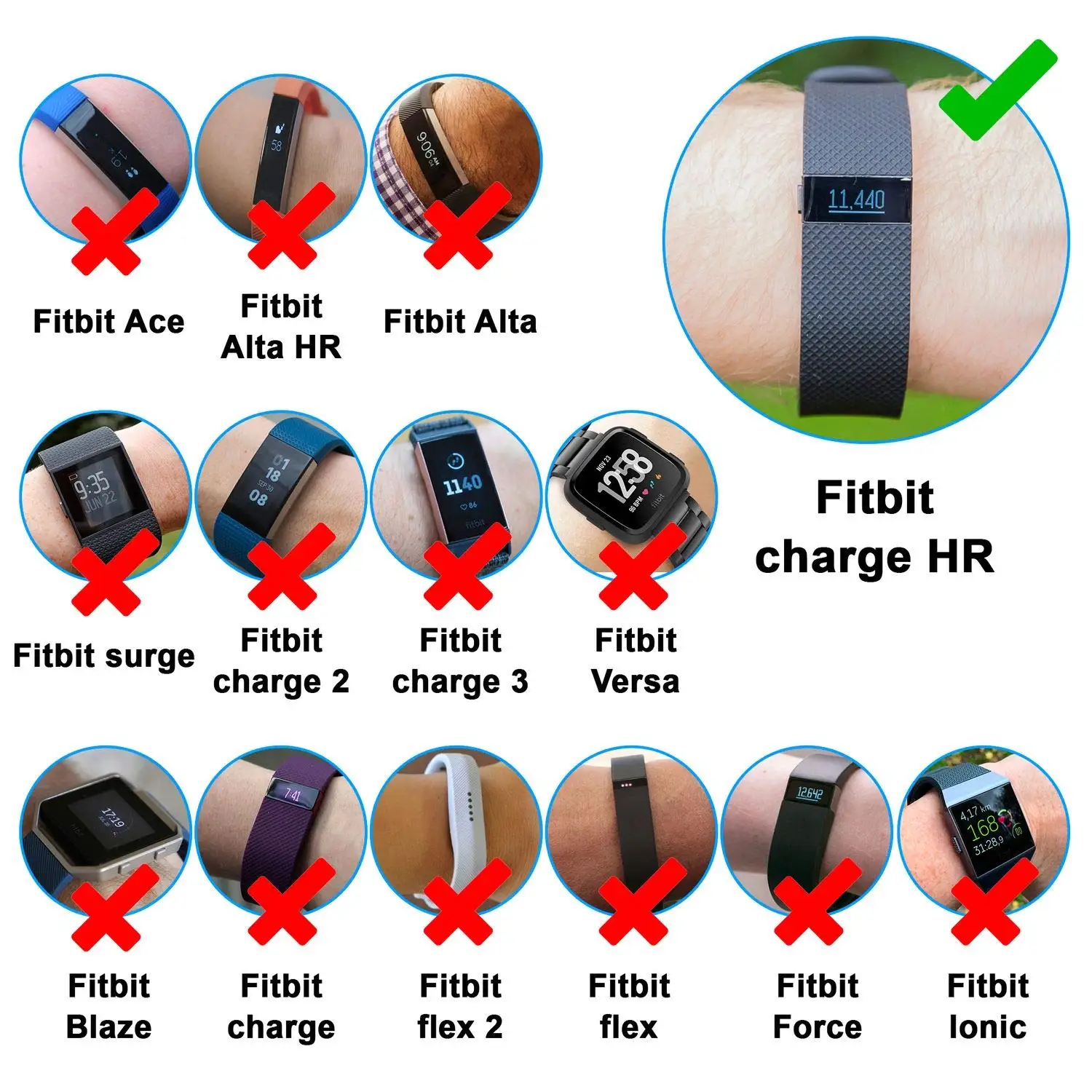 2 шт. запасные USB зарядные устройства для Fitbit Charge HR|Смарт-аксессуары| |