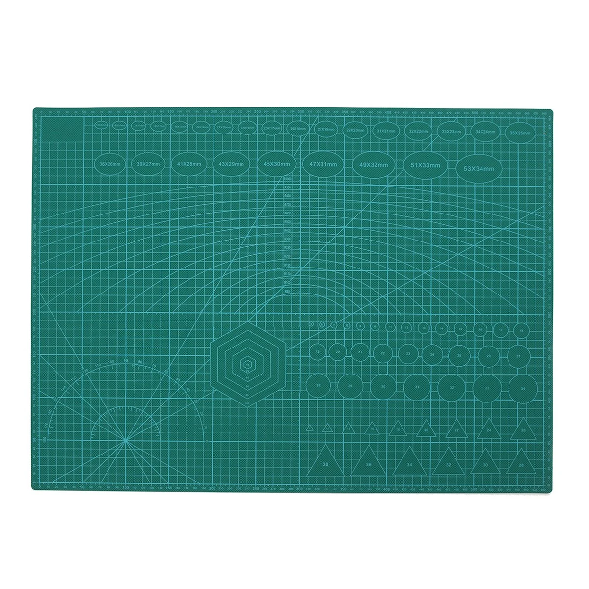 1 x 60*45cm Self Healing Double Sided 5-Ply PVC A2 Cutting Mat Craft Board