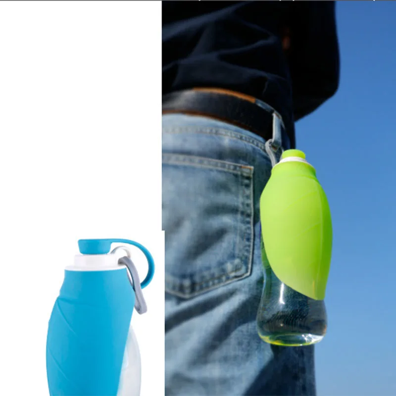 New Portable Pet Water Feeder Collapsible Car Carry Pet Bowl Water Feeding Kettle Dog Cat Outdoor Travel water bottle Container8