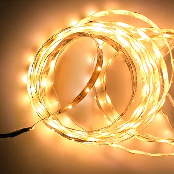 

3014 LED Strip 5M 300Leds Non-Waterproof Flexible LED Ribbon Tape 3014 Home Decoration Lighting White / Warm White