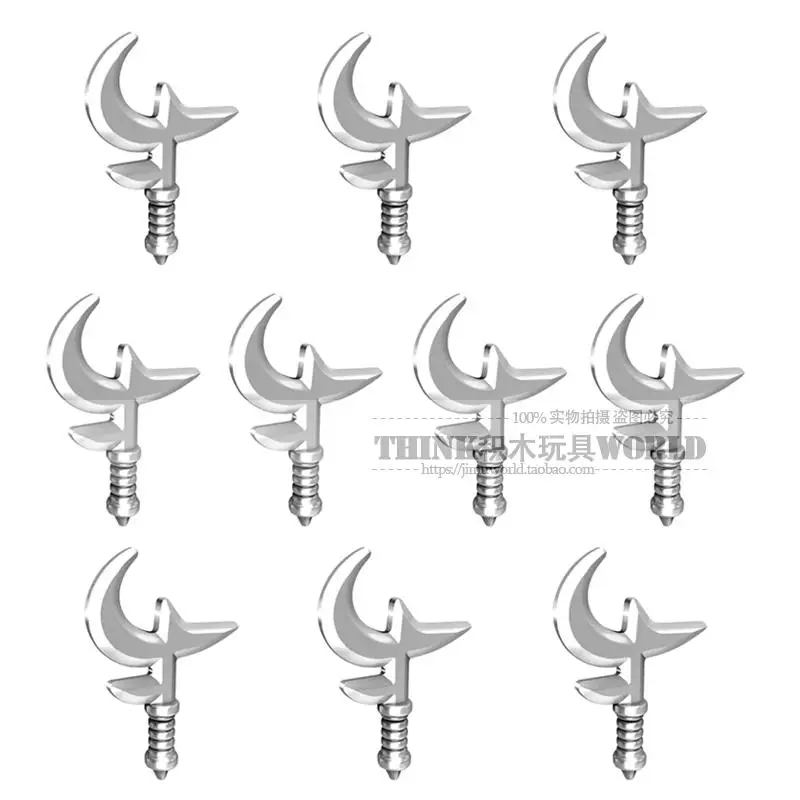 PG0016 10pcs/lot Crusader Spear Rome Knight WEAPON Gladiatus Knights for MINIFIG Action Figure Building Blocks Kids Toys | Игрушки и