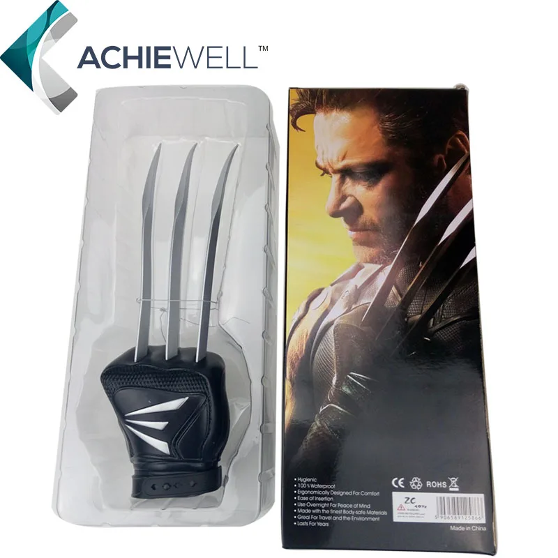 Фирменная Новинка х человек Росомаха когти перчатки X-Man фигурку Косплэй Marvel