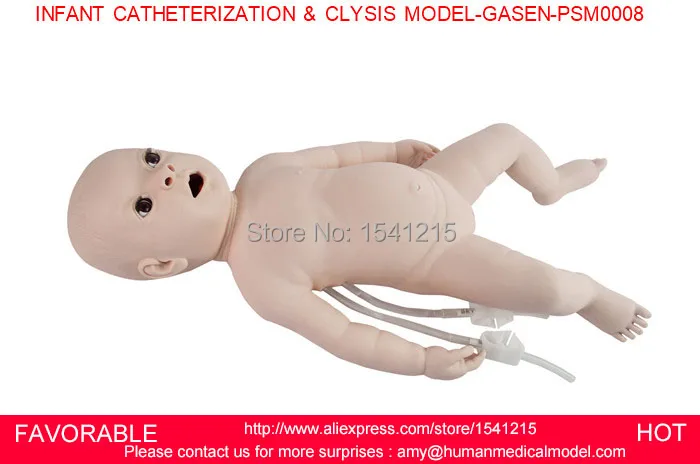 

INFANT/CHILD TRACHEOSTOMY CARE MODEL, CHILDREN TRACHEOTOMY NURSING MODEL,INFANT CATHETERIZATION & CLYSIS MODEL-GASEN-PSM0008
