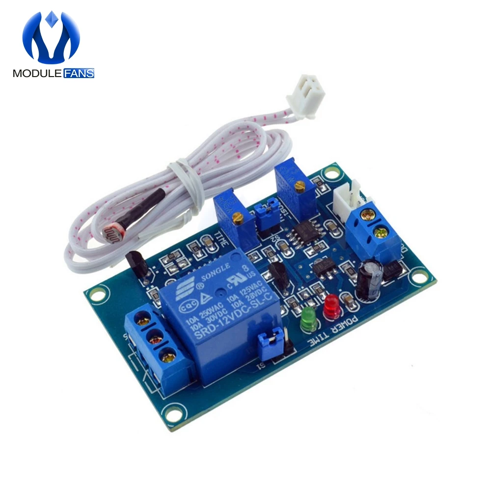 12V Car Light Control Switch Photoresistor Relay Module Detection Sensor Y5 