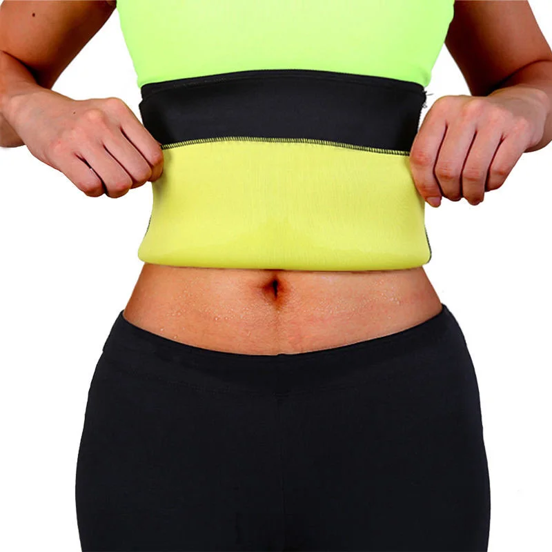

Slimming Sauna Belt For Weight Loss & Fat Burning - Sweat Band Body Shaper For Men Women