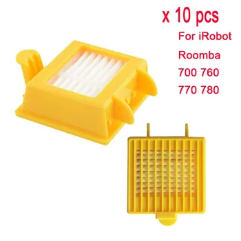 

Hepa Filter Accessory Kit Replenishment for iRobot Roomba 700 Series 760 770 780 790 Including 10 Filters -Fully Compatible