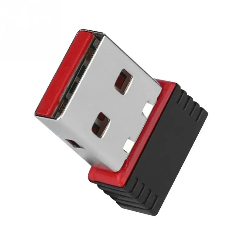 Черный Мини 150 м USB беспроводной высокоскоростной беспроводной сетевой адаптер 802.11n для Windows/для MAC - Цвет: Черный