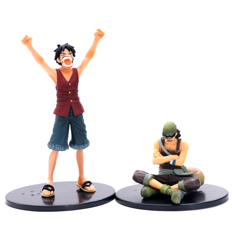 Figuras De Accion De One Piece Para Ninos Modelo De Coleccion De Luffy Usopp Segunda Temporada Vol 1 Pvc Regalo 2 Unids Set Por Set Figuras De Accion Aliexpress