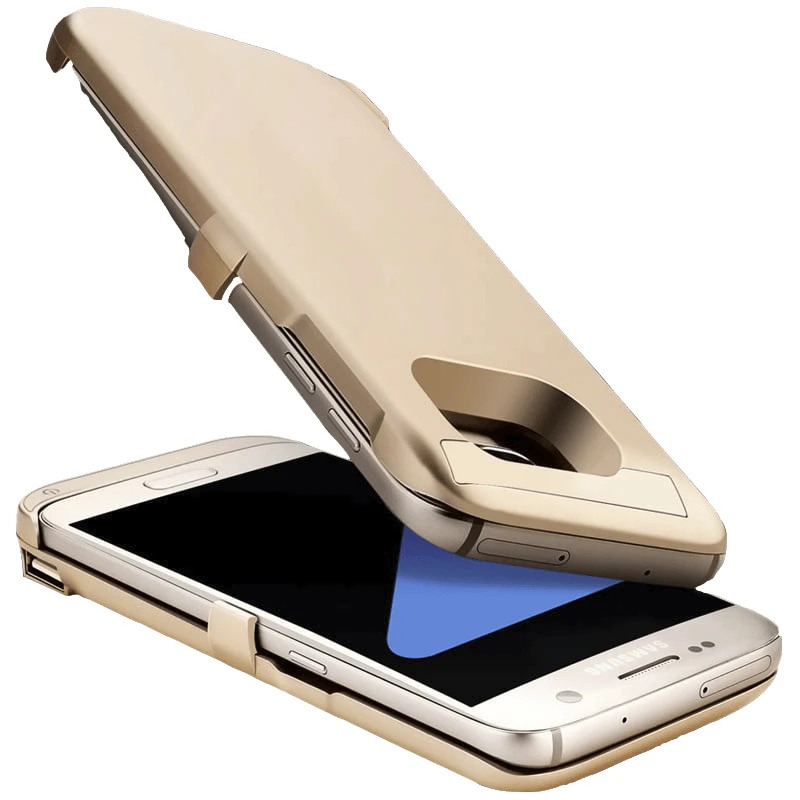 

2018 NEW 6800mAh Power Case For Samsung S7edge / G9350 Portable Battery Bank Charger Support Holder Cover