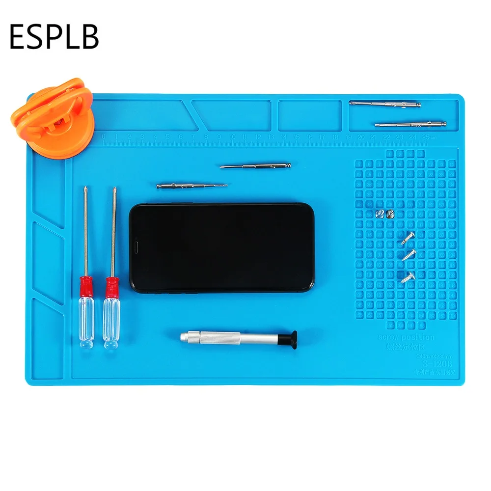 ESPLB S 120B 13 4x9 1 дюймов термостойкая теплоизоляция Магнитная настольная Рабочая