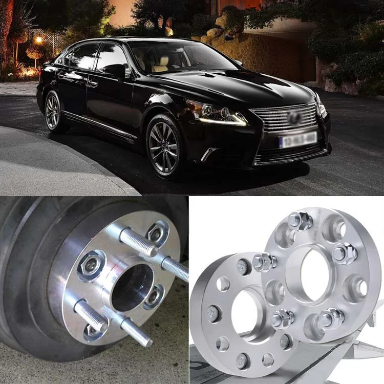 

Teeze 4pcs 5X120 60.1CB 25mm Thick Hubcenteric Wheel Spacer Adapters For Lexus LS 2007+