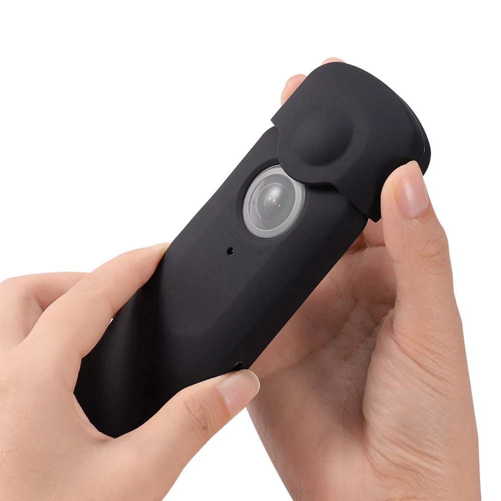 Камера andoer защитный силиконовый чехол с крышкой объектива для Ricoh Theta V 360 градусов крышка камеры