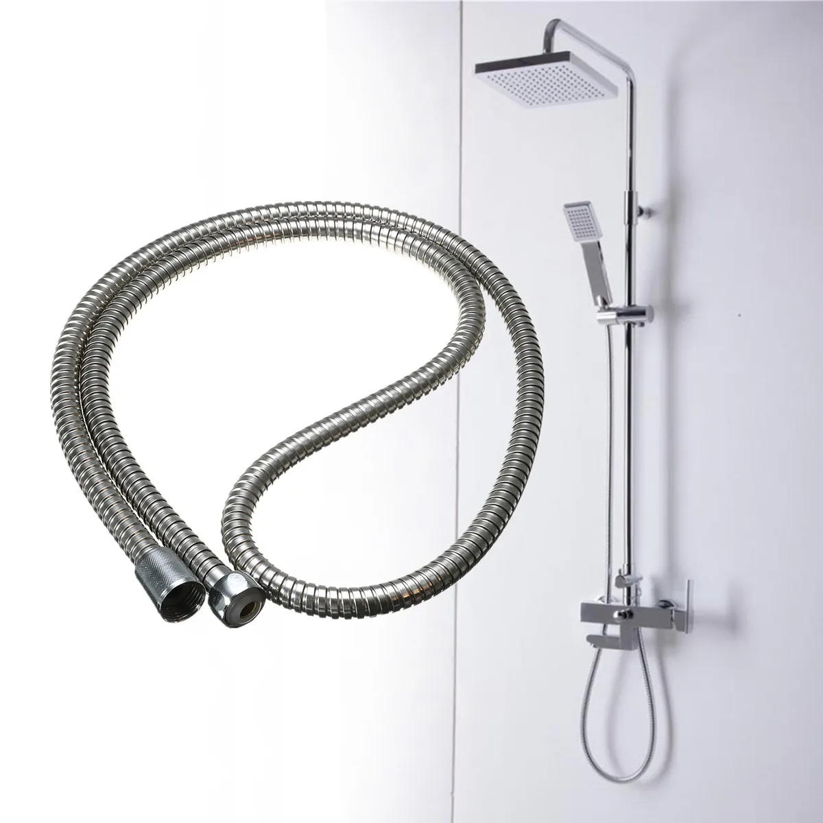 Buy 1.5m Stainless Steel Flexible Shower Hose