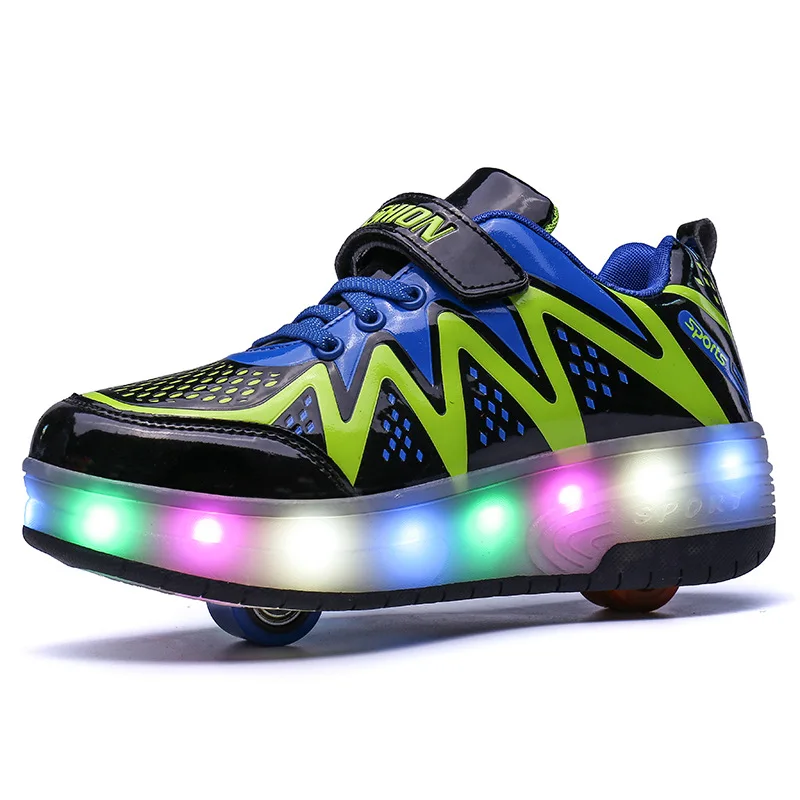 Fashion Children Roller Skate Sneakers Kids Invisible Pulley Sports Shoes LED Glowing Boys Girls Wheel Shoe Lights Toddler Shoe Fashion Children Roller Skate Sneakers Kids Invisible Pulley Sports Shoes LED Glowing Boys Girls Wheel Shoe Lights Toddler Shoe