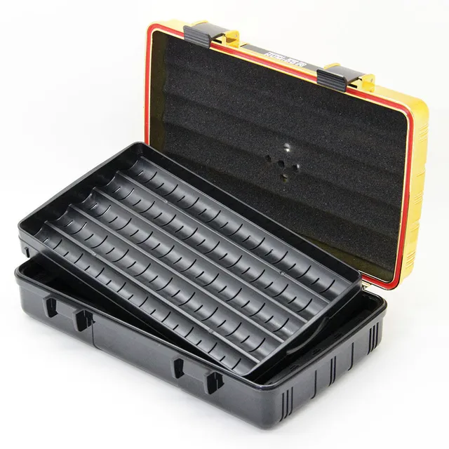 JiFENG Gold Red Travel Cigar Humidor Case For Cigars Multifunction 