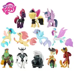 12 шт./компл. My Little Pony игрушечные лошадки буря тень Сумерки Sparkel редкость фильм Фигурки Коллекция Модель Куклы для детей Подарки