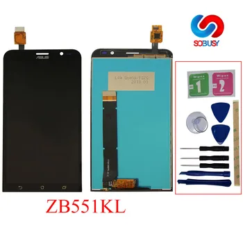 

For Asus Zenfone GO TV ZB551KL X013D X013DB TD-LTE LCD Display Pantalla Touch Screen Digitizer Assembly replacement parts+frame