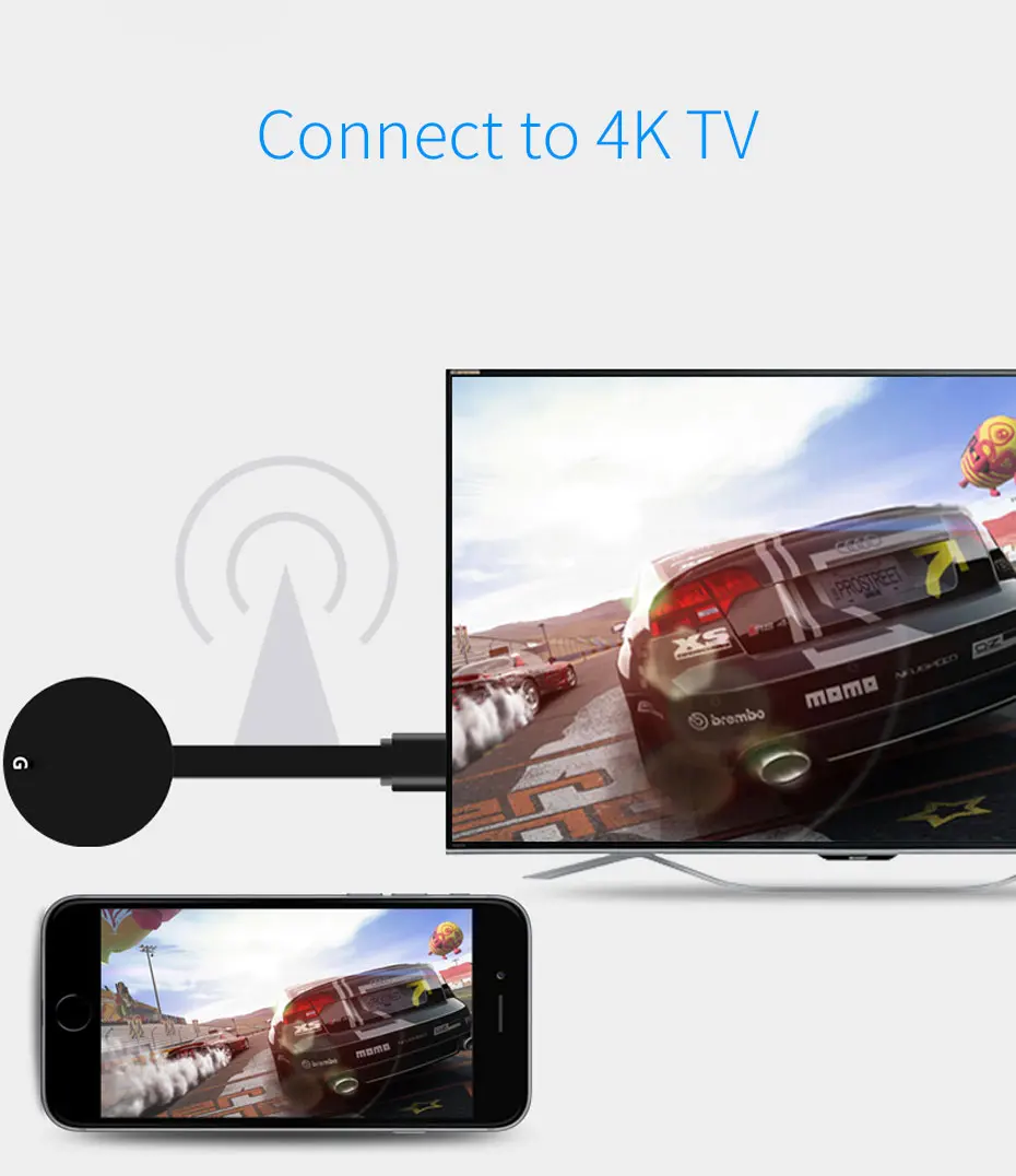 Rosinop 1080P HDMI Беспроводной адаптер Bluetooth приемник аудио Miracast USB Bluetooth передатчик для 4K ТВ наушники проектор