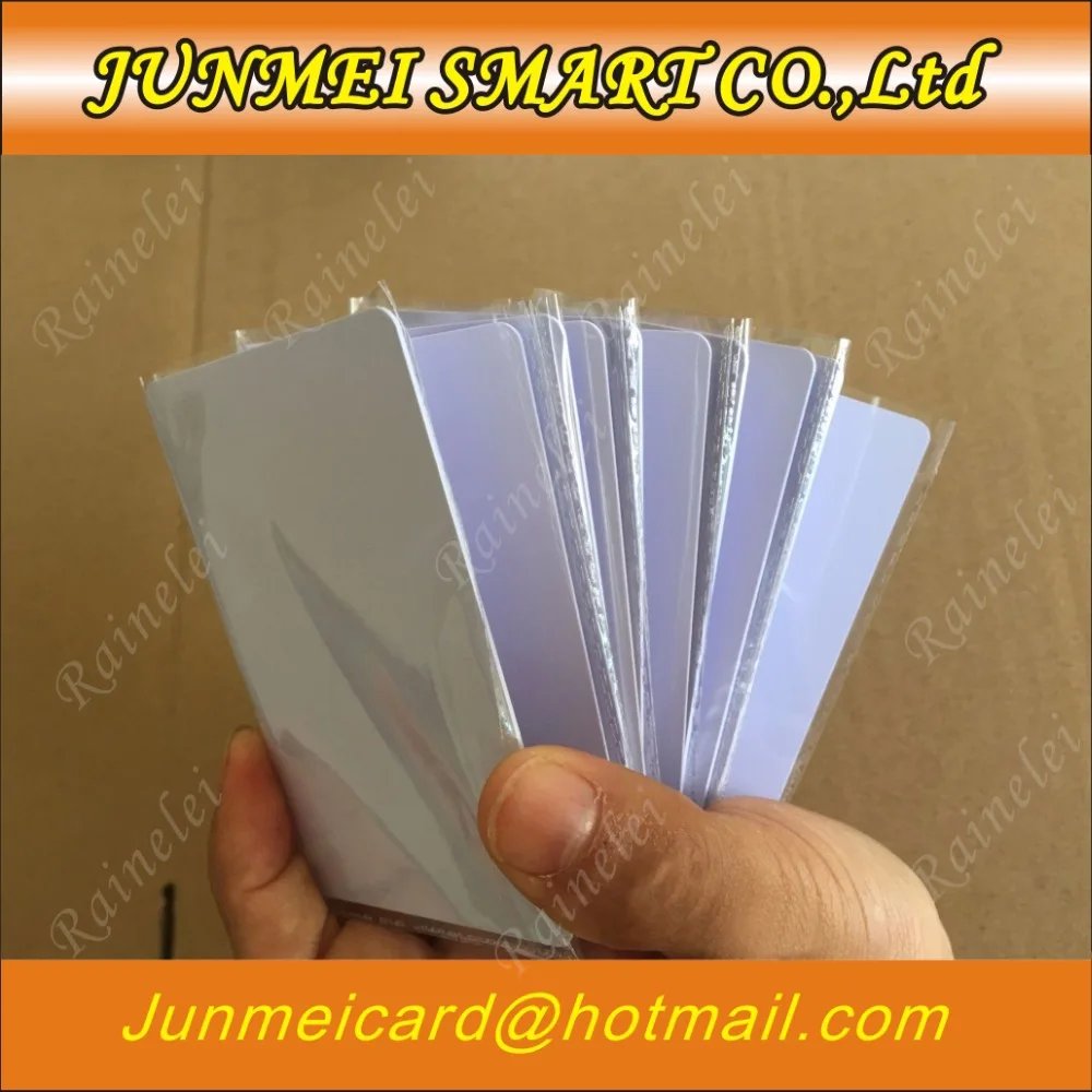 1000 шт./лот nfc 1k S50 пустая карта тонкая ПВХ Карта RFID 13 56 МГц ISO14443A IC умная карточка fudan