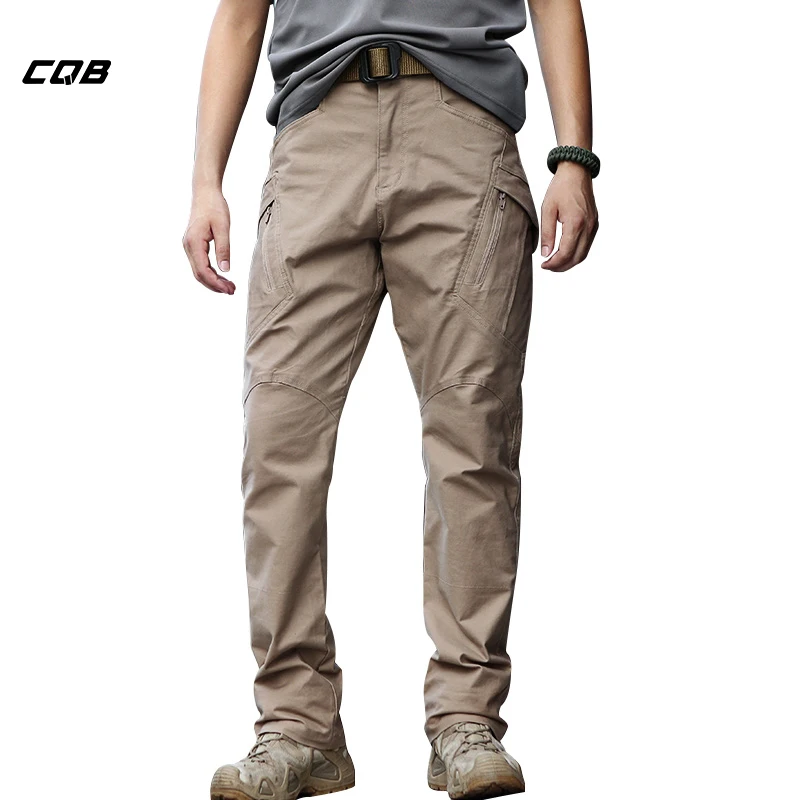 CQB Outdoor Sports Tactical Camping Military IX9 Training Men's Pants for Climbing Hiking Cotton Pants Wear-resisting Trousers CQB Outdoor Sports Tactical Camping Military IX9 Training Men's Pants for Climbing Hiking Cotton Pants Wear-resisting Trousers