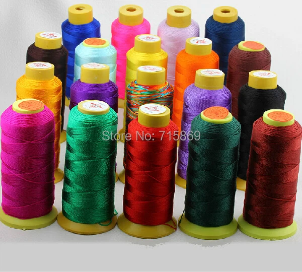 

1pcs 1000yard/Row 0.25mm 3-ply Waxed Acrylic Fiber Cord Hilo Encerado / Cording, Stringing, Macrame cord, Thread,