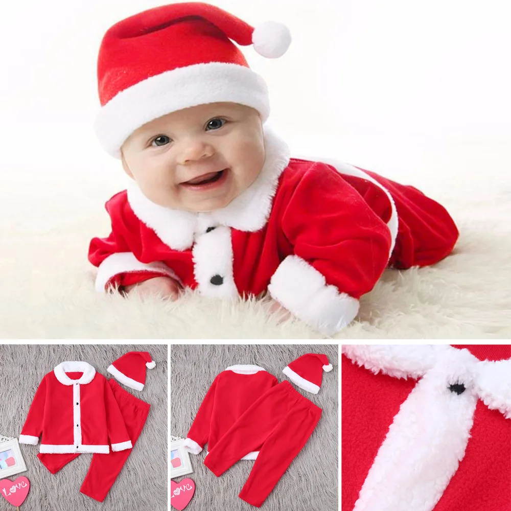 Новинка года; модная теплая зимняя одежда из хлопка с капюшоном и длинными рукавами для маленьких девочек рождественское праздничное платье; одежда